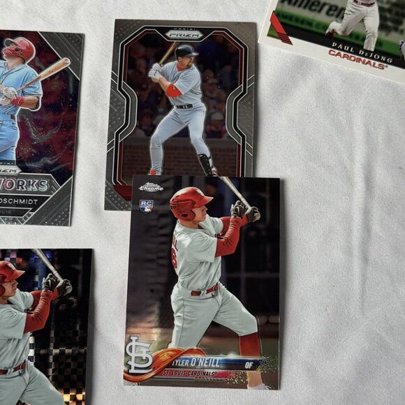St. Louis Cardinals 40 Card Lot NM HOF Chrome Refractors 2021 Molina O’Neill RC - Picture 6 of 12